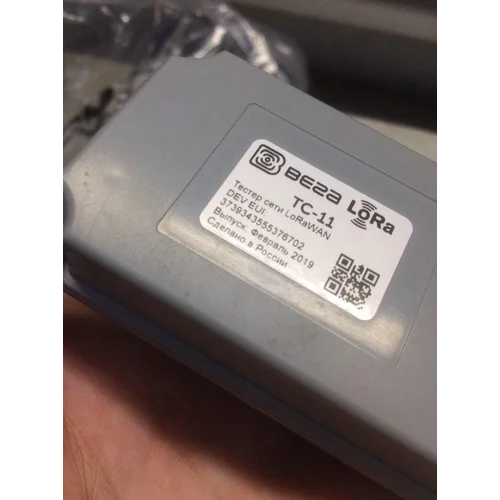 Тестер сети Lora ТС-11 Вега (после тестирования, потёртости и царапины на корпусе)